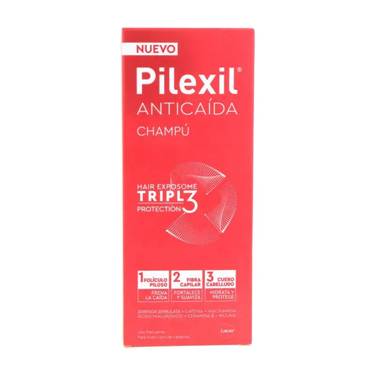 Pilexil Anti-Haarausfall Shampoo Dreifach-Schutz 275 Ml