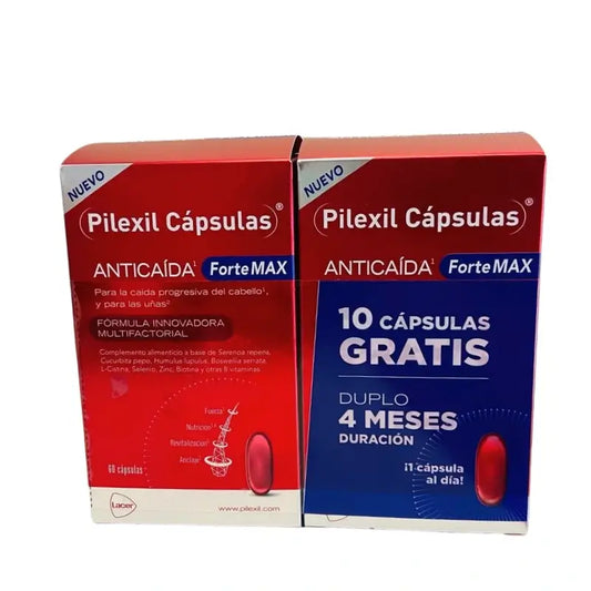 Pilexil Forte Max Haarausfall Duplo, 2x60 Kapseln