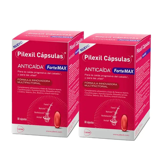 Pilexil Forte Max, Packung 2 x 60 Kapseln