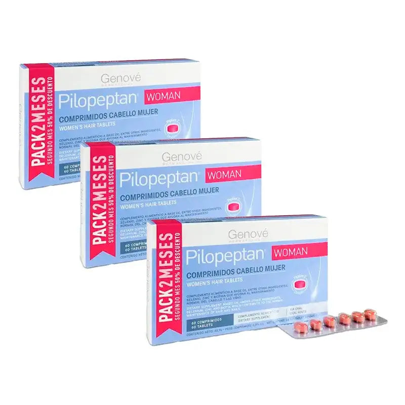 Pilopeptan Frau, Packung 3 x 60 Tabletten