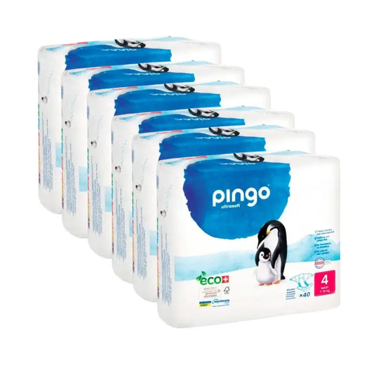 Pingo Windeltücher Größe 4 (7-18 Kg), 6X30 Stk.