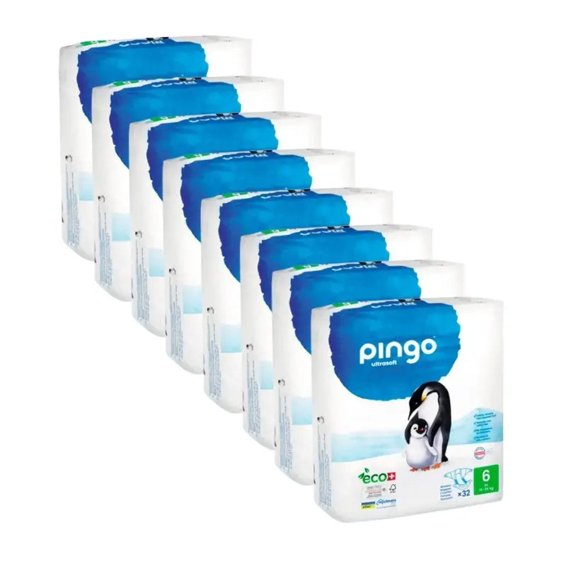 Pingo Ökologische Windeln Größe 6 Xl (15-30 Kg), 8X32Einheiten