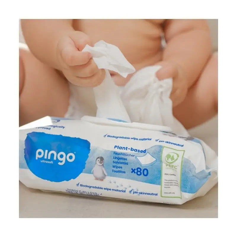 Pingo Biologisch abbaubare Tücher, 80