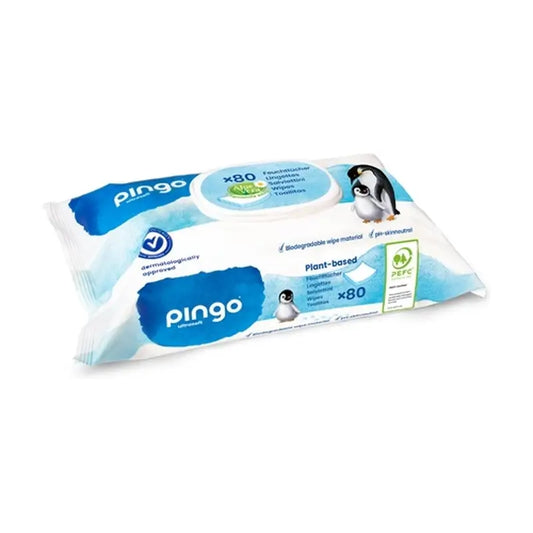 Pingo Biologisch abbaubare Tücher, 80