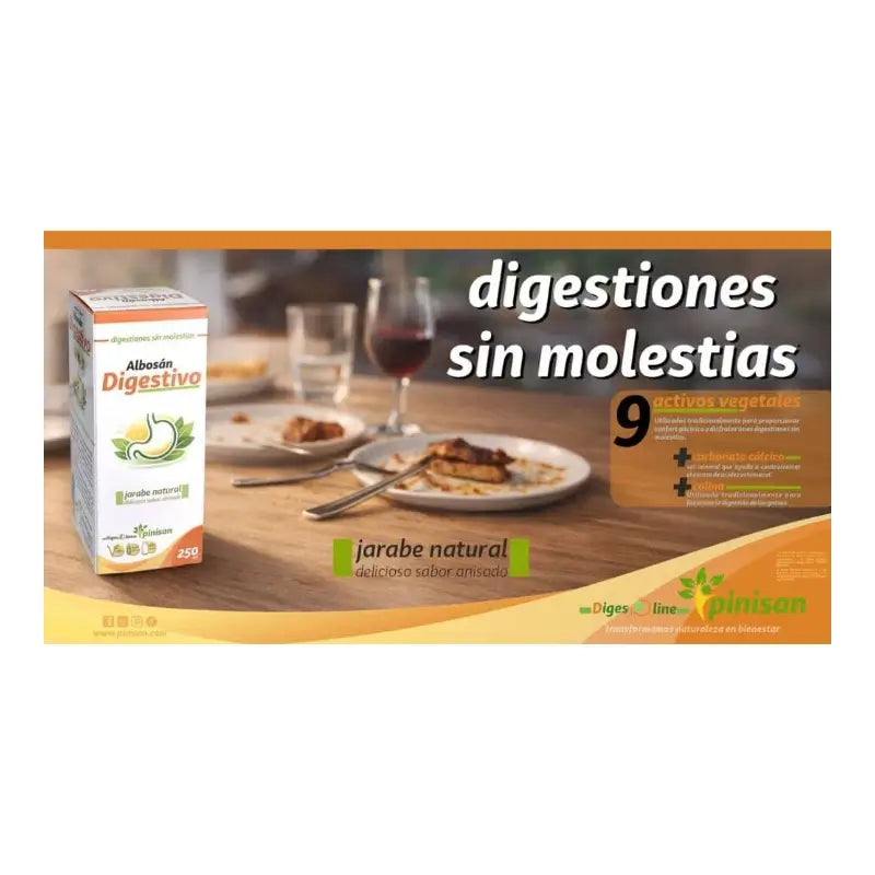 Pinisan Albosán Digestivo, 250 ml