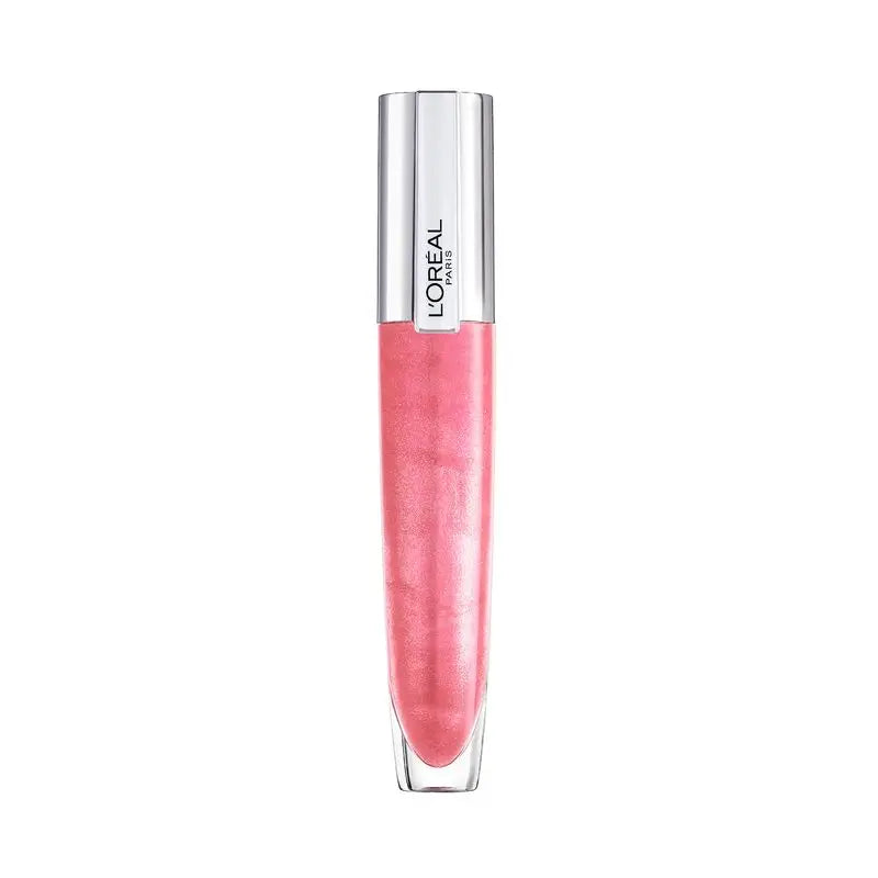 L'Oréal Paris Brilliant Signature Plump Lipstick: Volumenspendende Wirkung mit Hyaluronsäure und Kollagen, 6 Farbtöne