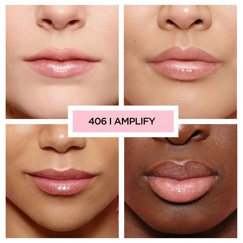 L'Oréal Paris Brilliant Signature Plump Lipstick: Volumenspendende Wirkung mit Hyaluronsäure und Kollagen, 6 Farbtöne