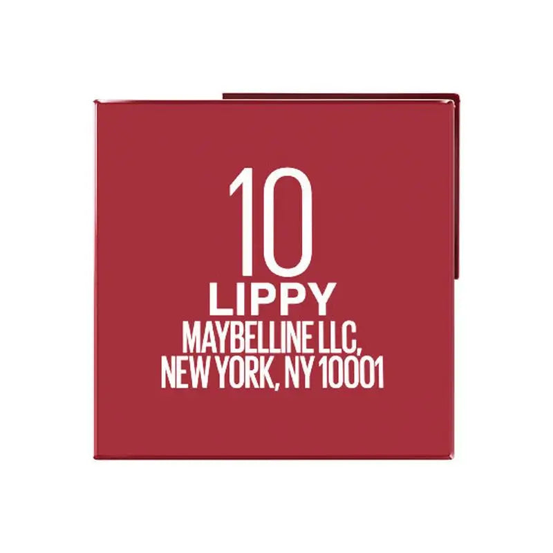 Maybelline New York Superstay Vinyl Ink Lippenstift, Farbton 10 Lippy