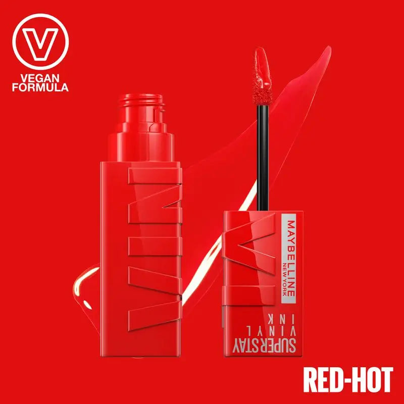 Maybelline New York Superstay Vinyl In Lippenstift Farbton 25 Red-Hot