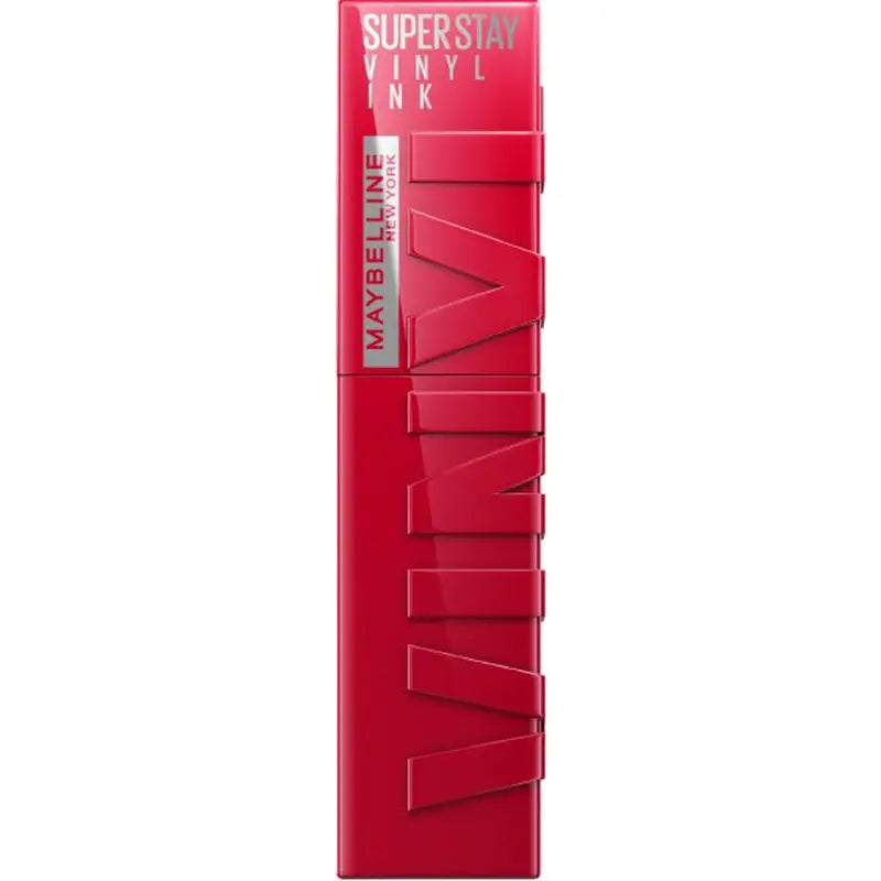 Maybelline New York Superstay Vinyl Ink Lippenstift, Farbton 50 Wicked