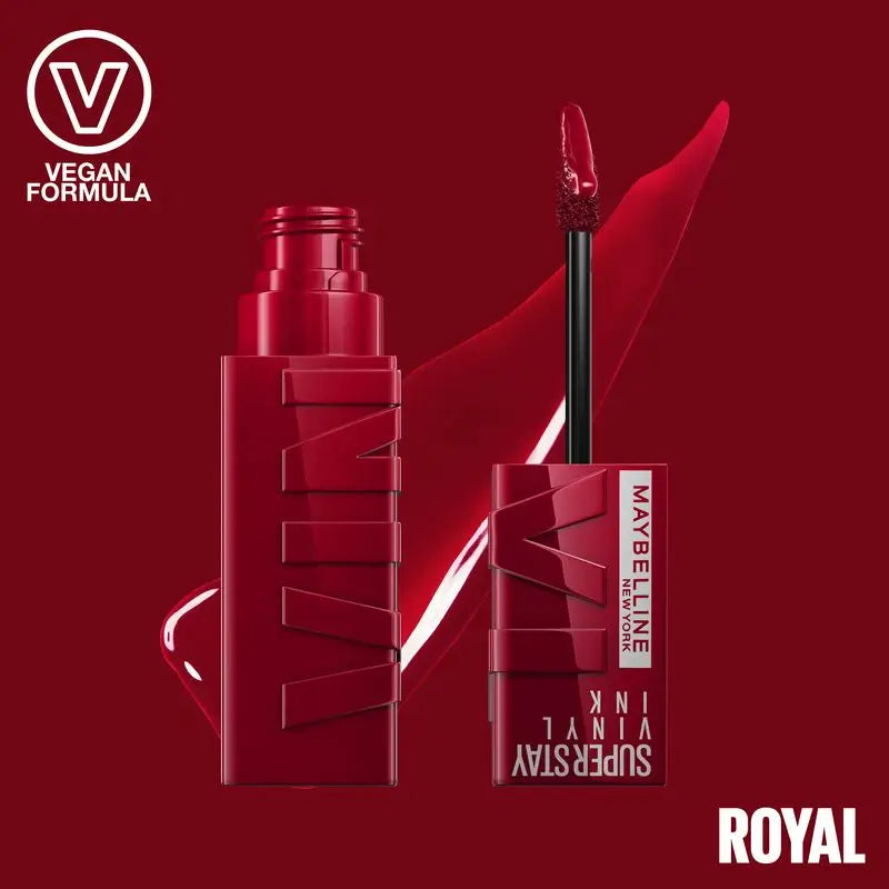 Maybelline New York Superstay Vinyl Ink Lippenstift Farbton 55 Royal