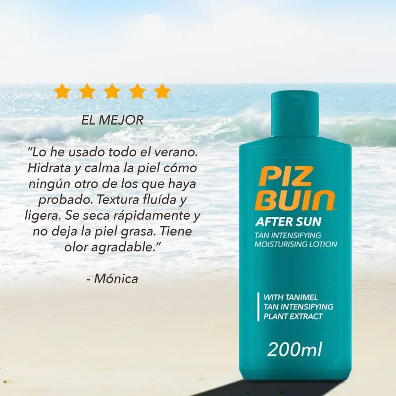 Piz Buin After Sun Feuchtigkeitsspendende Körpercreme mit Tanimel, 200ml