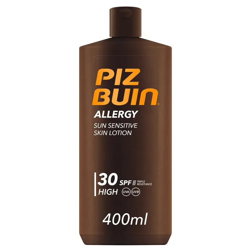 Piz Buin Allergy Sunscreen Körpercreme SPF 30 Empfindliche Haut, 400ml