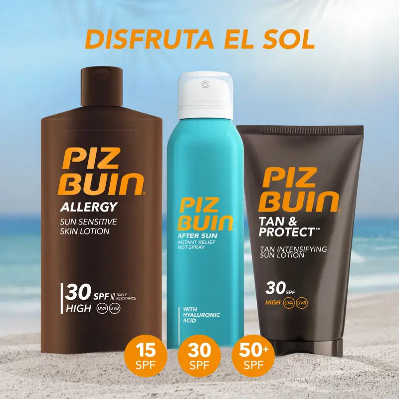 Piz Buin Allergy Sunscreen Körpercreme SPF 30 Empfindliche Haut, 400ml