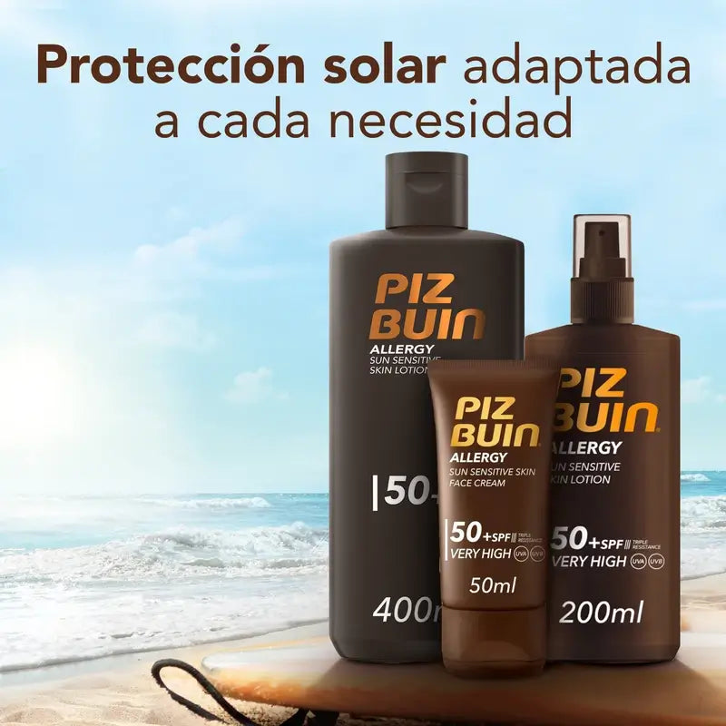 Piz Buin Duplo Allergie-Lotion Spf 50, 2X400 ml