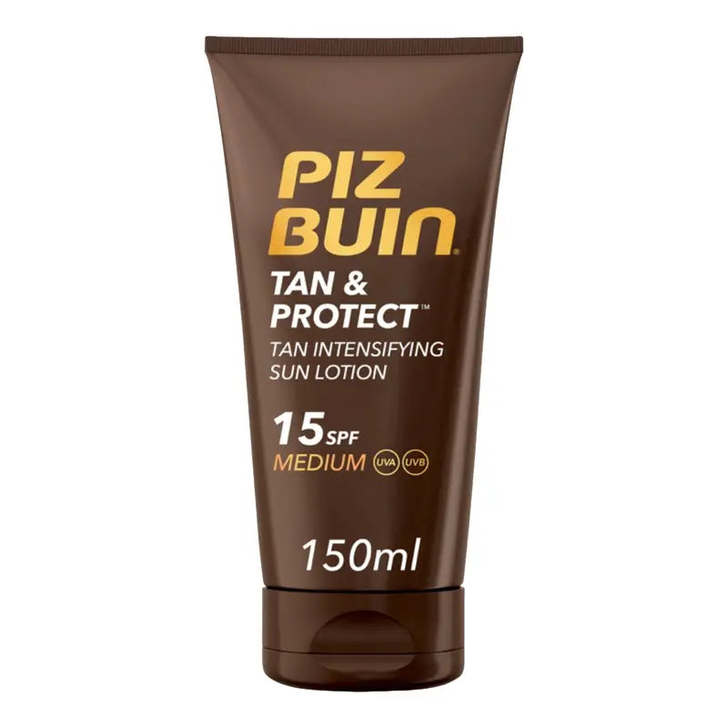 Piz Buin Tan & Protect Tan Intensivierende Sonnencreme SPF15, 150 ml