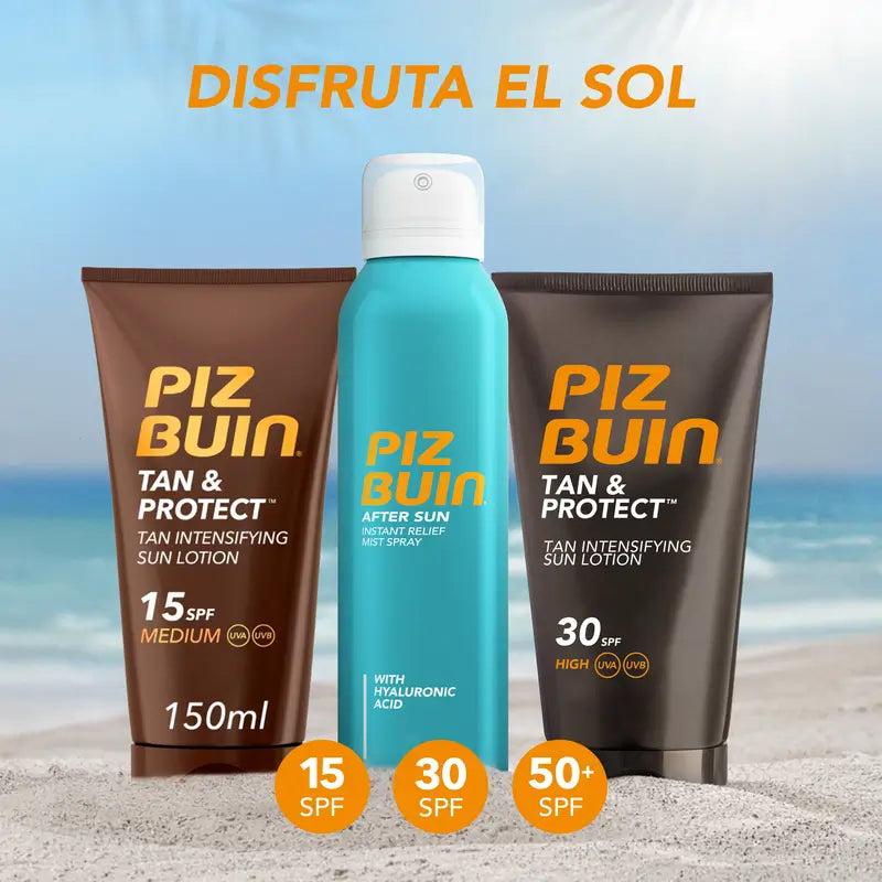 Piz Buin Tan & Protect Tan Intensivierende Sonnencreme SPF15, 150 ml