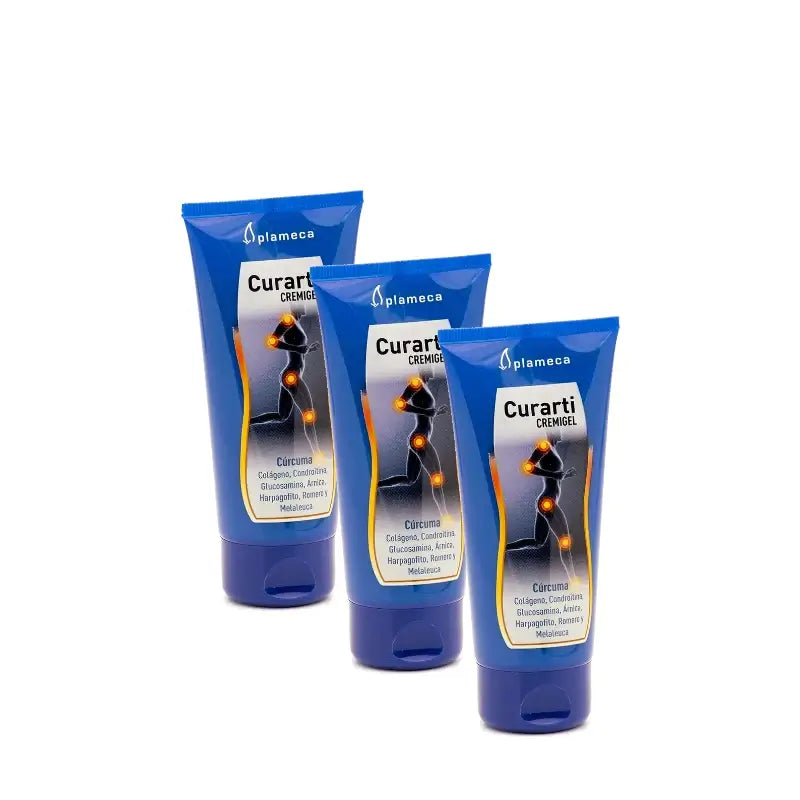 Plameca Curarti Cremigel, 100 ml, 3er-Pack