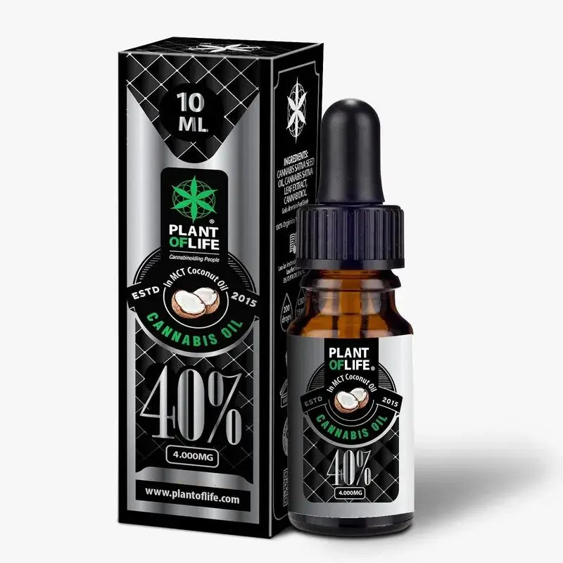 Plant Of Life Kokosnussöl mit CBD 40%, 10 ml