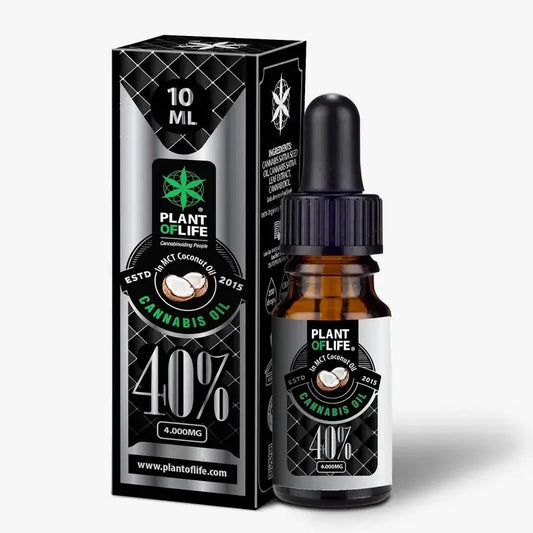 Plant Of Life Kokosnussöl mit CBD 40%, 10 ml