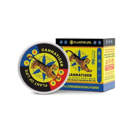 Plant Of Life Tiger Balm Erkältungswirkung 3% CBD 0,6% Cbg , 12 ml