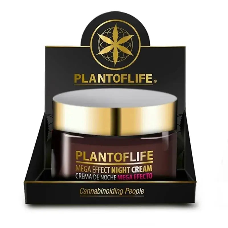 Plant Of Life Mega Effect CBD & Cbg Nachtcreme, 50 g