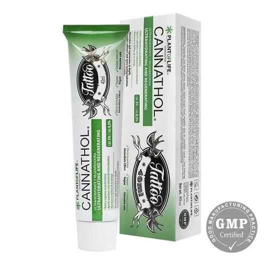 Plant Of Life Tattoo Creme mit CBD und Cbg , 40 ml