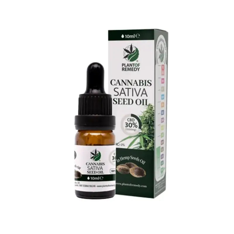Pflanze von Heilmittel Cannabis Sativa Öl 30% CBD , 10 ml