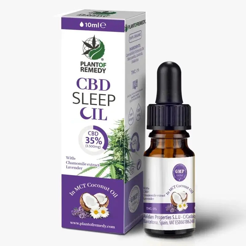 Plant Of Remedy Kokosnuss CBD Öl 35% CBD Schlaf , 10 ml