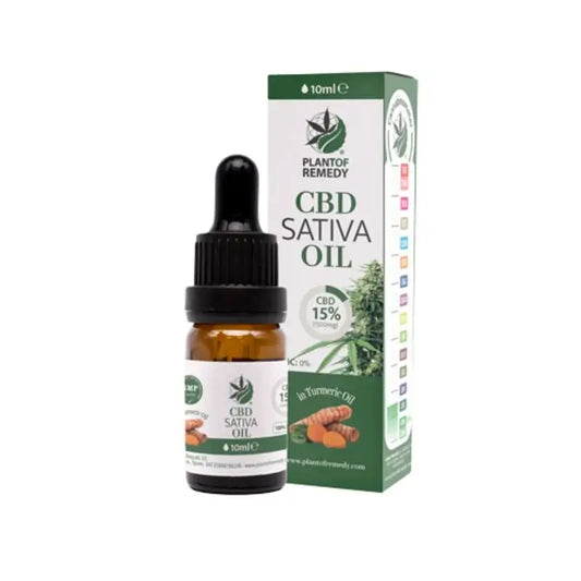 Heilpflanze Kurkumaöl 15% CBD , 10 ml