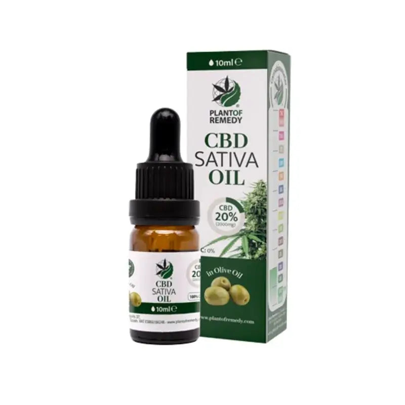 Plant Of Remedy Olivenöl mit 20% CBD , 10 ml