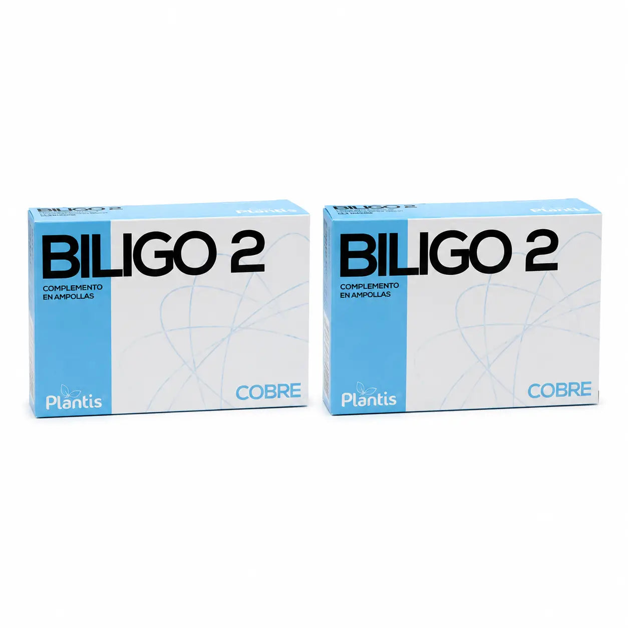 Plantis Biligo 2 Kupfer 20 Ampullen à 2 ml, 2er-Pack