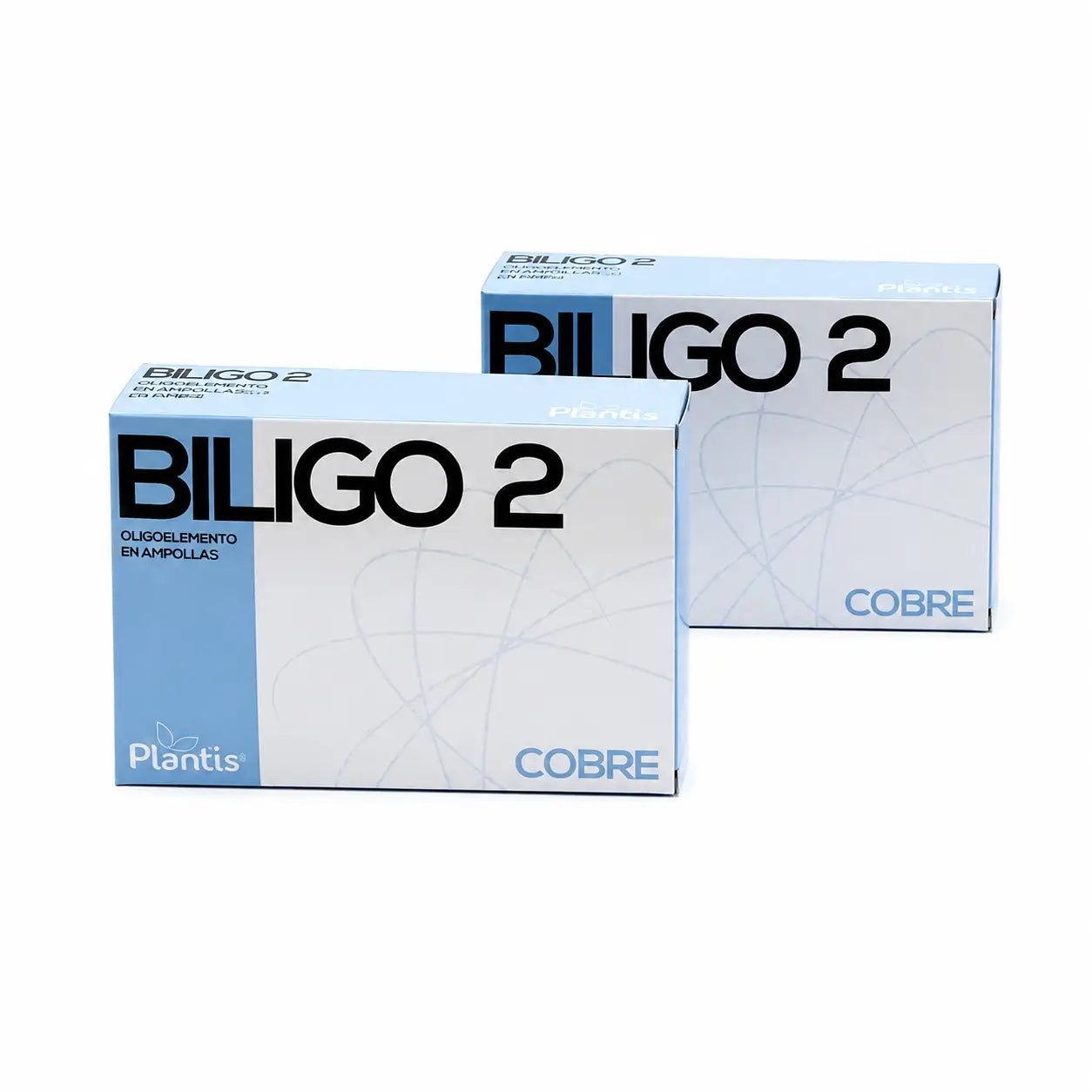 Plantis Biligo 8 Magnesium-Spurenelement, 20 Ampullen à 2 ml, 2er-Pack