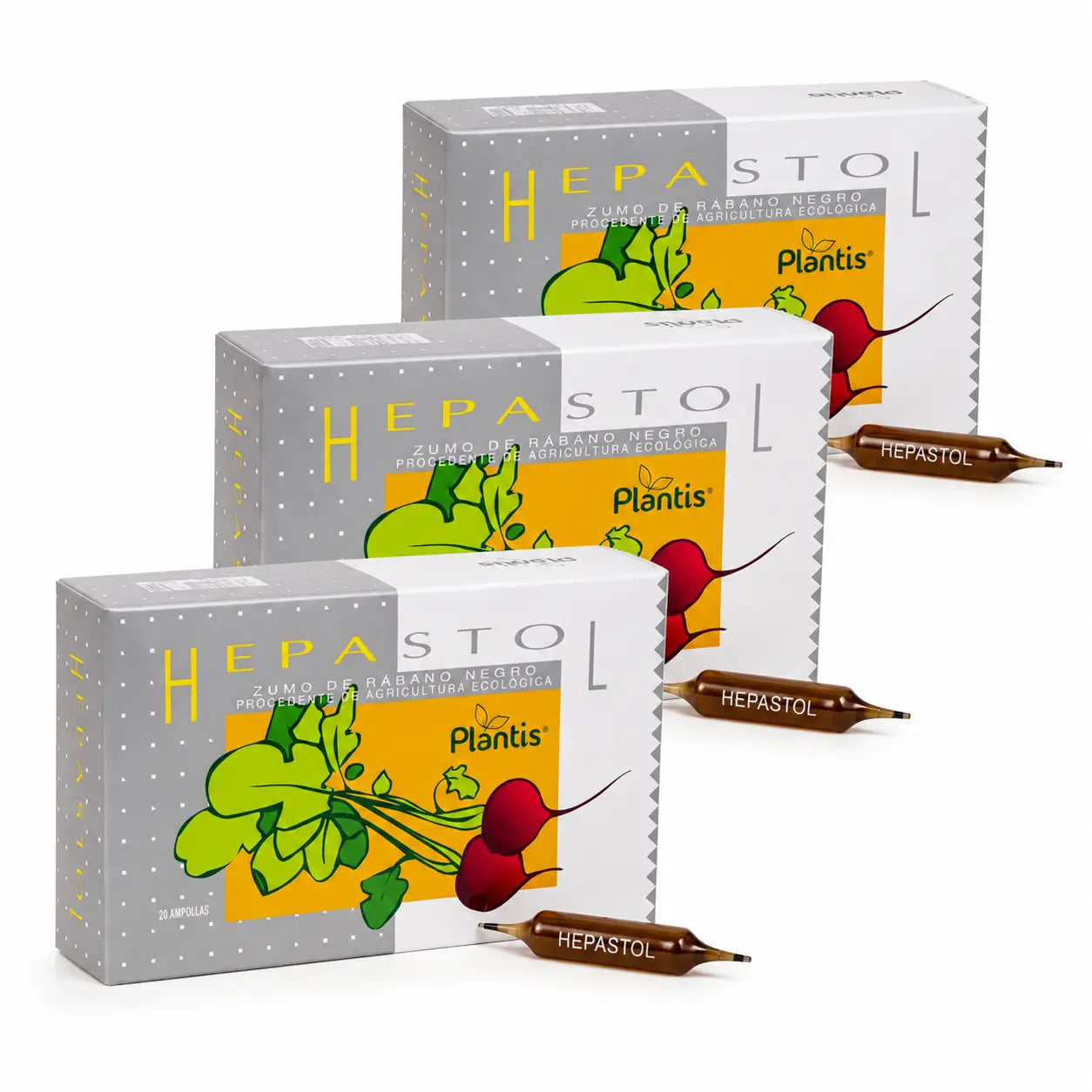 Plantis Hepastol, 20 Ampullen, 3er-Pack