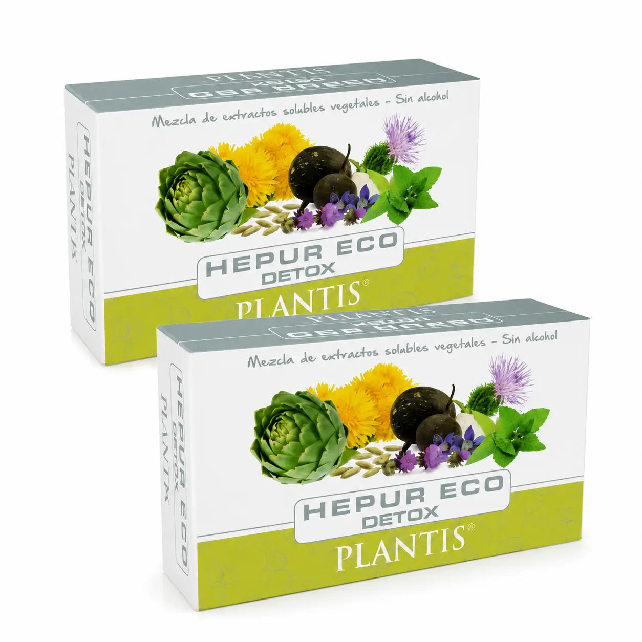 Plantis Hepur Eco Detox, 20 Ampullen à 10 ml, 2er-Pack
