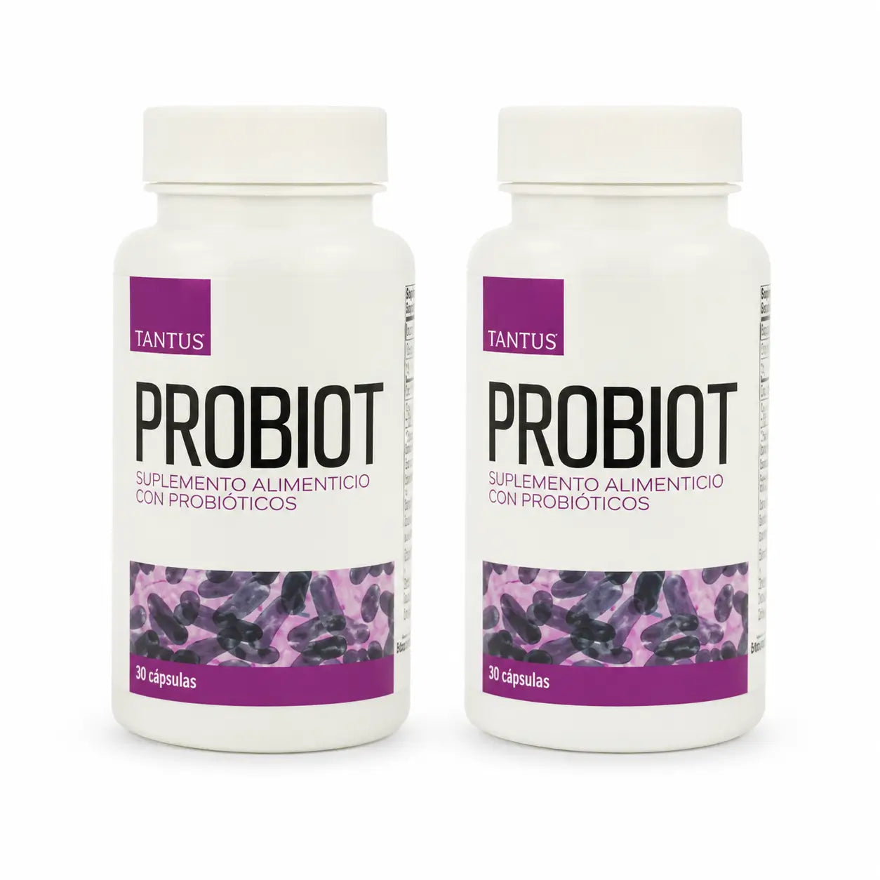 Plantis Probiot Nahrungsergänzungsmittel mit Probiotika, 60 Kapseln, 2er-Pack