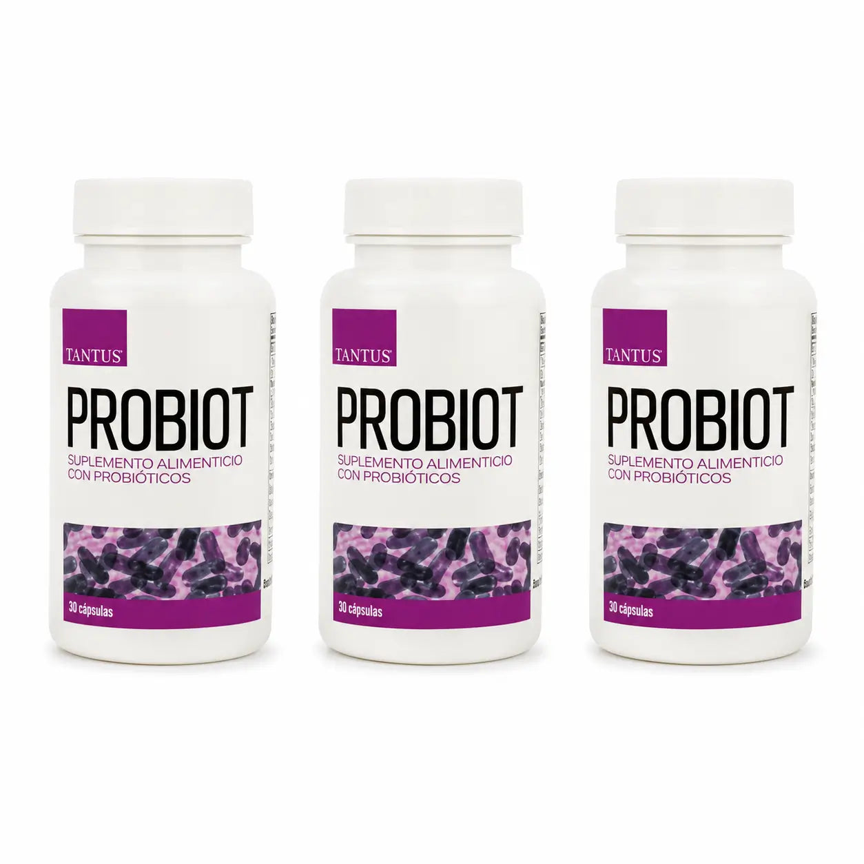 Plantis Probiot Nahrungsergänzungsmittel mit Probiotika, 60 Kapseln, 3er-Pack