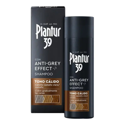 Plantur Shampoo 39 Anti-Grau-Effekt Warmer Farbton, 200 ml