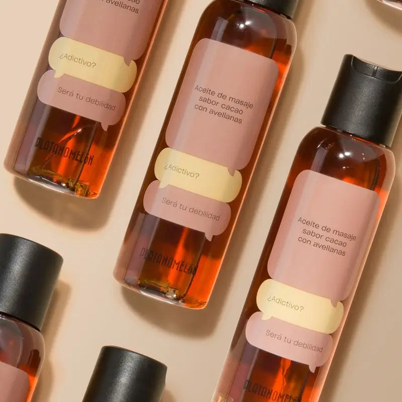 Platanomelon Kissable Massageöl Haselnuss-Kakao Massageöl, 100 ml