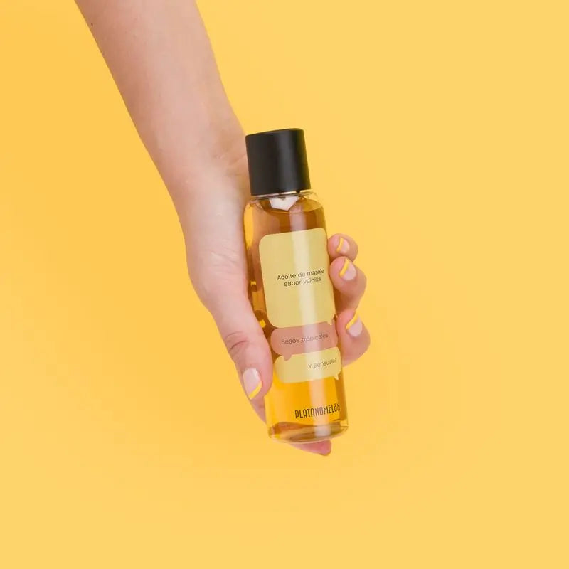 Platanomelon Kissable Massageöl Vanille Massageöl, 100 ml