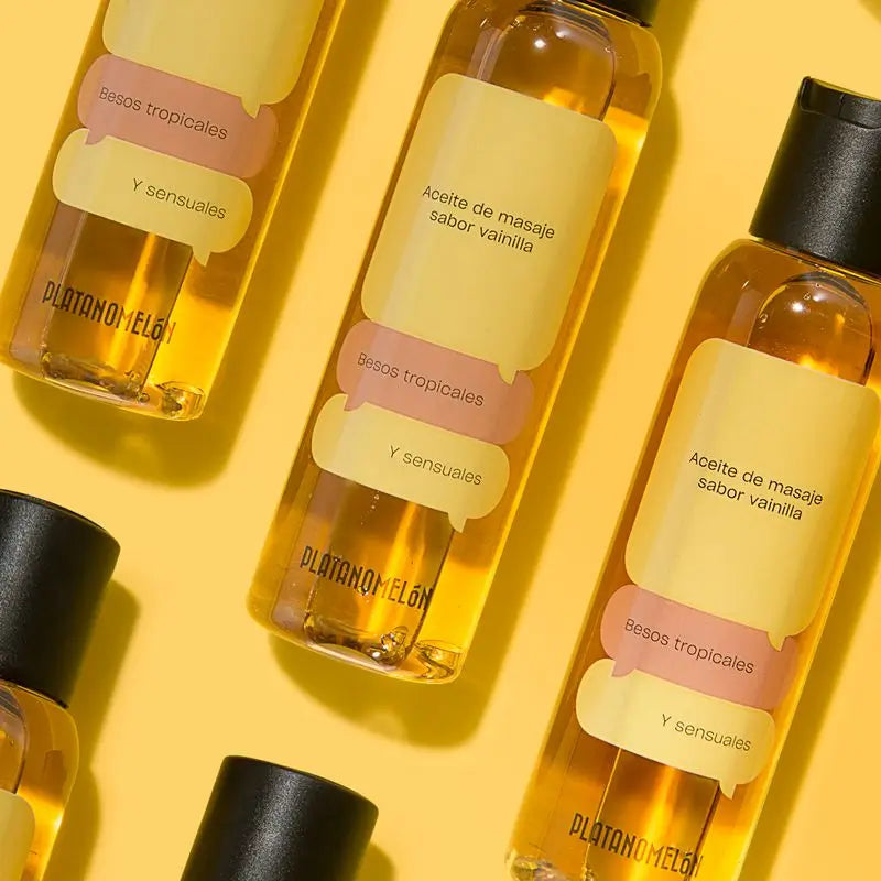 Platanomelon Kissable Massageöl Vanille Massageöl, 100 ml