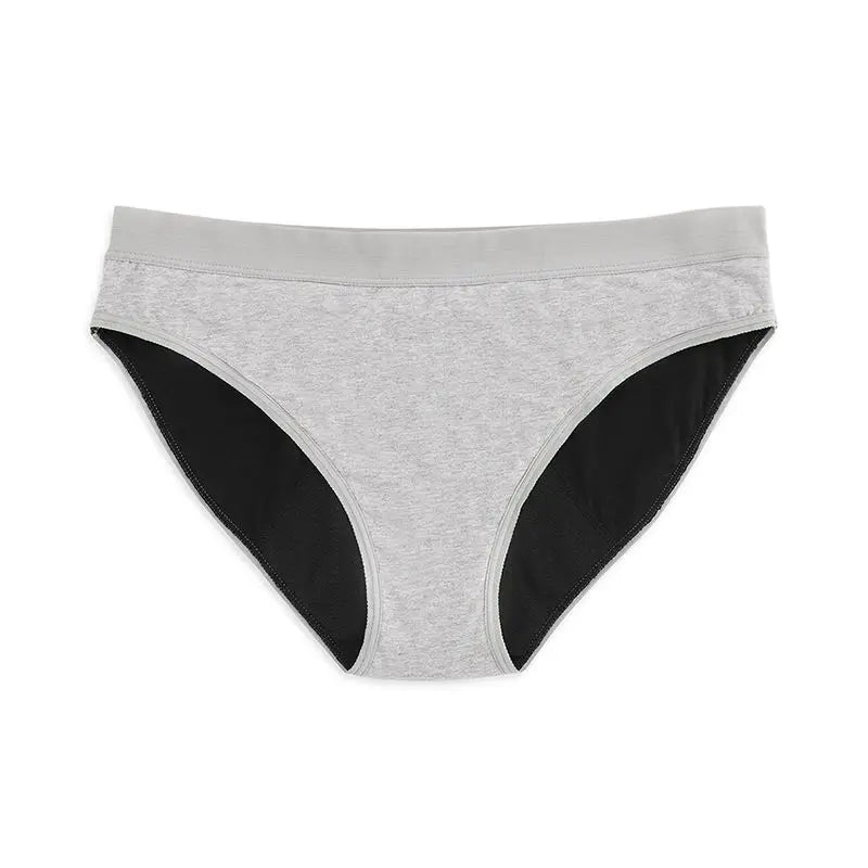 Platanomelon Kiwitas Classic Sporty Menstruationshöschen Grau / S