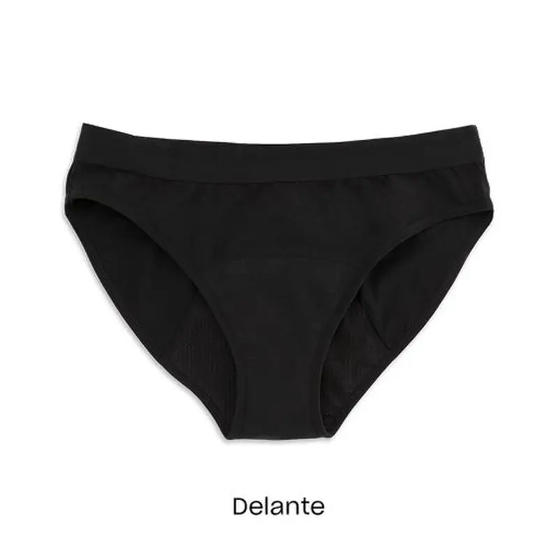 Platanomelon Kiwitas Classic Sporty Menstruationshöschen Schwarz T / L