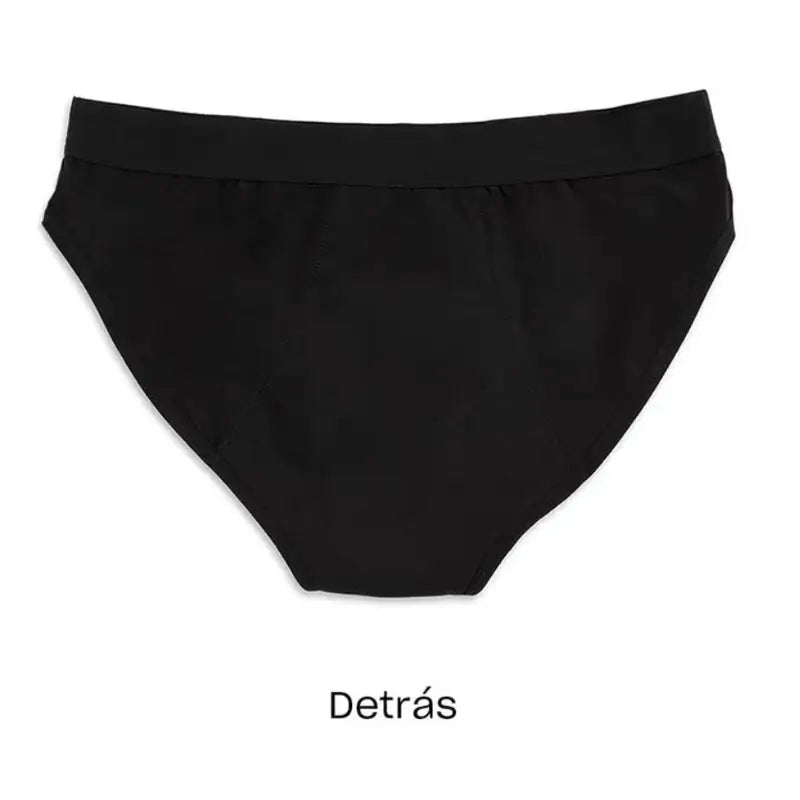 Platanomelon Kiwitas Classic Sporty Menstruationshöschen Schwarz T / L