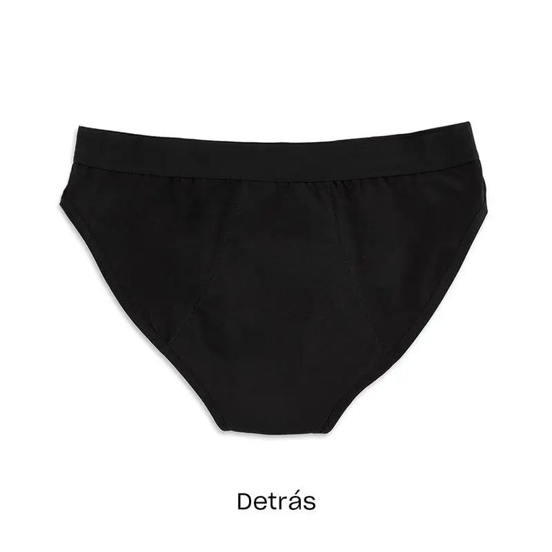Platanomelon Kiwitas Classic Sporty Menstruationshöschen Schwarz / S