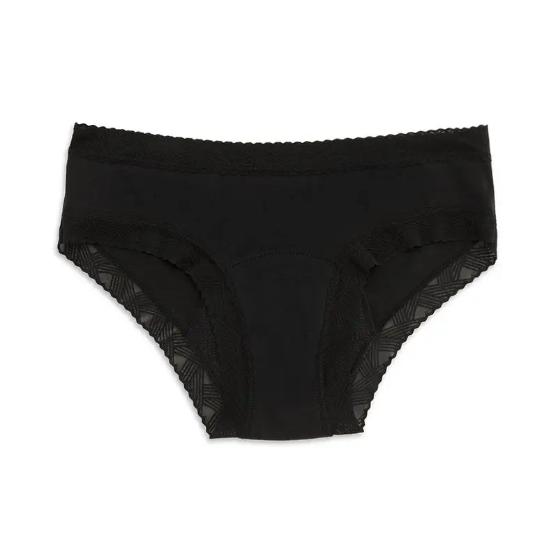 Platanomelon Kiwitas Double Blonda Menstruationshöschen Schwarz / Xxl