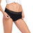 Platanomelon Kiwitas Spitze Menstruationshöschen Schwarz / M