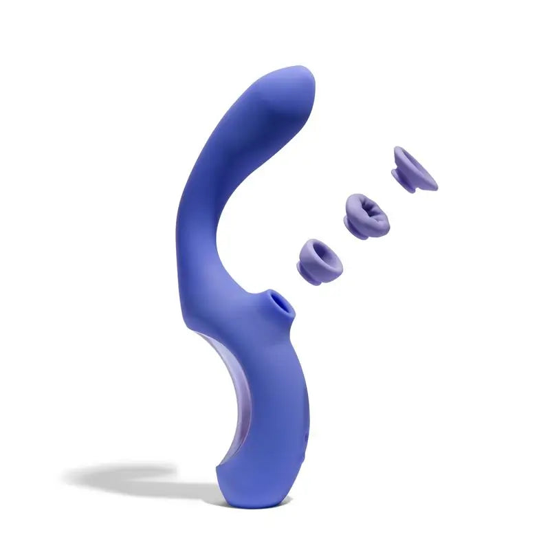 Platanomelon Momba Sucker mit innerer Stimulation Dunkel Lavendel