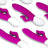 Platanomelon Elvis Flieder Kaninchen Vibrator