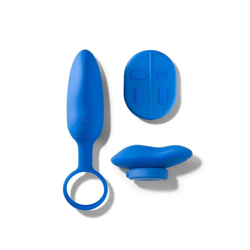 Platanomelon Mobi Vibrator Paare Blau